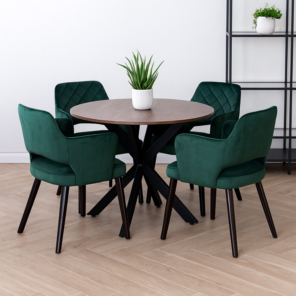 DN AMIGO P Green classic Upholstered indoor chair